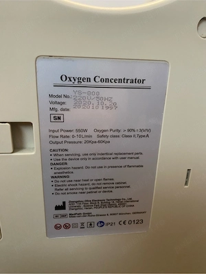 Concentrator oxigen 10L - imagine 4