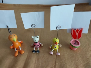 Set de 4 suporturi pentru etichete de preț diferite modele