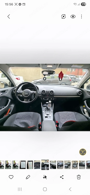 Vand Audi A3 sedan stare intretinuta cu km reali. - imagine 2