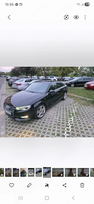 Vand Audi A3 sedan stare intretinuta cu km reali.