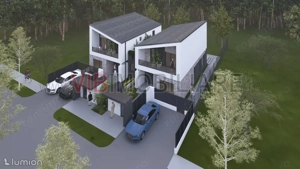 Duplex premium | 5 camere | 137 mp utili | Teren 300 mp/unitate | Aproape de Timișoara - imagine 8