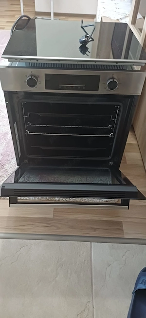 Vand set plita cu inductie si cuptor electric firma beko 