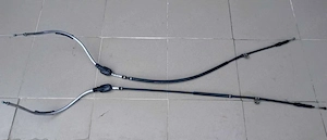 Set cabluri frână mână, cu ghidaje, Audi, Skoda, Seat, Vw