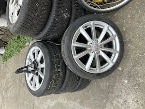 Anvelope + jante de Aluminium pe 18