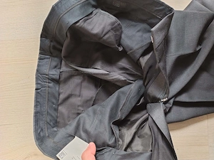 Pantaloni Hugo Boss Lenon Regular Fit Wool Blend Suit Trousers Size 48 Lana