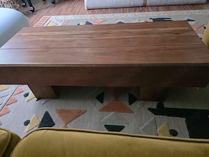 Masuta de cafea din lemn masiv