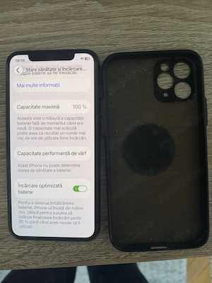 Iphone 11pro baterie noua, impecabil - imagine 3