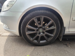 Jante+anvelope skoda superb,octavia pe 18" - imagine 3