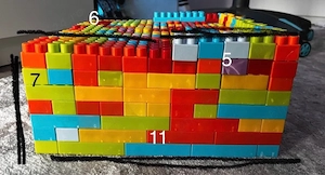 Cuburi de construit (Nu este Lego ) perfect pentru copii