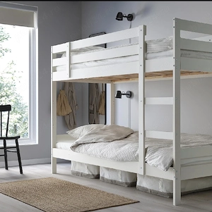 Cadru de pat suprapus Mydal IKEA  - imagine 2