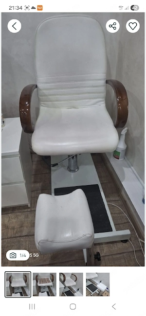 Vand scaun pentru pedichiura... - imagine 2
