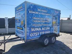 remorca frigorifica  dozator bere   vitrine frigorifice   cub frigorific  remorca izoterma 