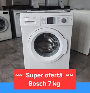 bosch   capacitate cuvă 7 kg.