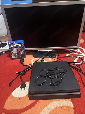vand ps4 monitor casti de gaming maneta si fifa26 sau schimb pentru ps5