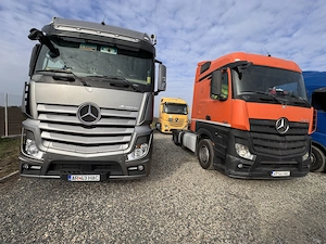 Vând 3 buc Mercedes Actros mp4 1845. euro 5  EEVan 2012 și 2013 - imagine 6