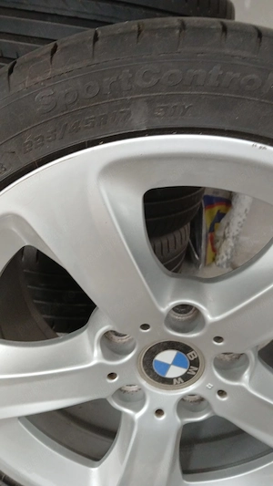 Jenti aliaj BMW cu anvelope de vara 225 45 R17 Fulda Sport Control - imagine 2