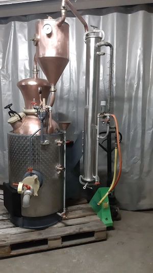Cazan de țuică Distilarie 