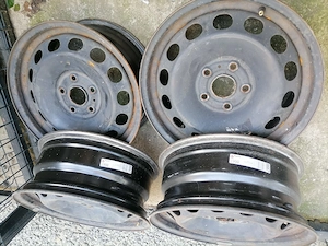 Ocazie! Vand jante putin folosite tabla Audi-VW 6"1/2 J x 16 ! - imagine 2