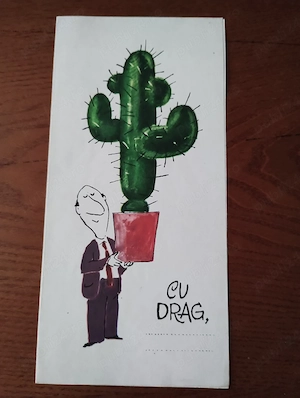 232. Felicitare rara originală de Matty, anii 1980