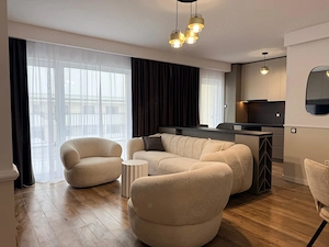 Penthouse 3 camere, 2 bai, str. Eroilor, Floresti - imagine 2