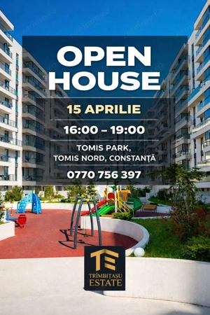 Apartament cu 3 camere si terasa de 49mp, Tomis Nord- Constanta