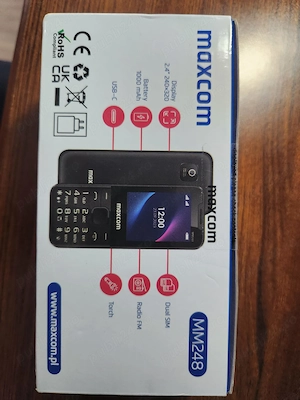 Telefon Maxcom NOU SIGILAT.  - imagine 2