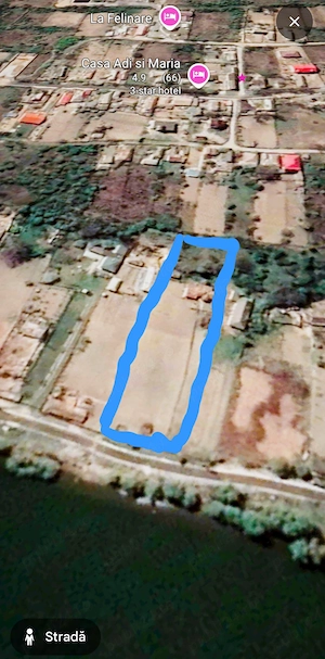 Teren de vânzare + casă în Mahmudia 3663 m