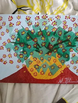 Vind pictura in ulei pe panza 