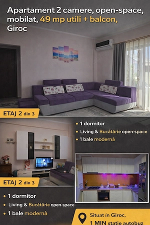 Apartament 2 camere - Giroc - Etaj 2 