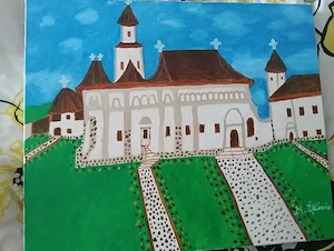 Vind pictura in ulei pe panza 