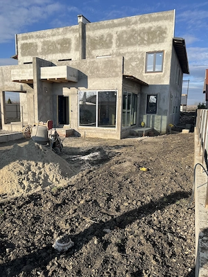 Vilă P+1 duplex la cheie cu 2 si 3 dormitoare și utilități   Vânători-Focșani-Vrancea - imagine 2