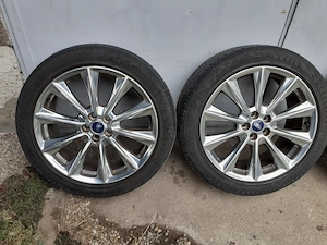 Jante 20 Aliaj ALUMINIU Originale 5x108 Ford Edge Kuga Mondeo Volvo XC60 XC90 Land Rover Freelander  - imagine 3