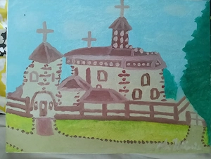 Vind pictura in ulei pe panza 