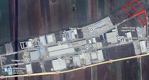 Vânzare trei terenuri Parc Industrial Prejmer