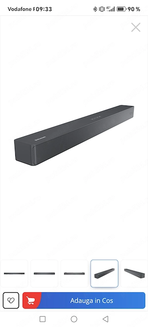 Soundbar horizon