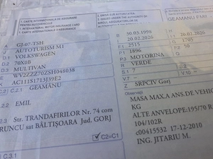 vw multivan 1900cc inmatriculat