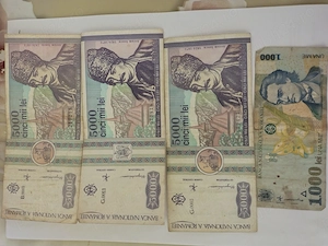 Vand bacnote vechi 