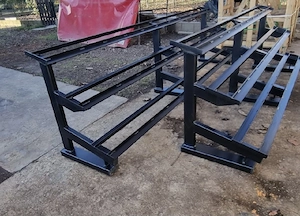 Suporți gantere profesionali   3 niveluri !!! - imagine 2