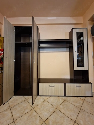 Mobilier livingz bej maroniu 