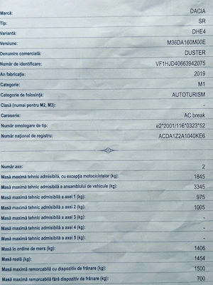 Dacia Duster 4X4 2019  1.3Benzina Euro 6  AC Pilot Keyless - imagine 10