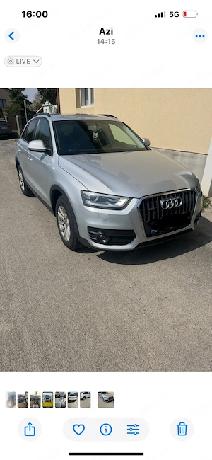 Vând Audi Q3 S-Tronic automat - imagine 5