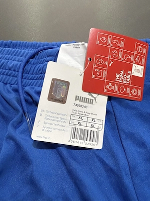 Pantaloni scurți PUMA Italia Euro 2012, ediție oficială pentru jucători nr. 10, mărimea XL - imagine 5