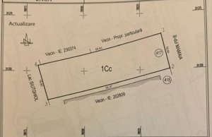 Teren 855 mp Mamaia – zona Iaki, deschidere 16 m la B-dul Mamaia și lac - imagine 2