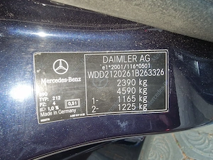Vand Mercedes E Class Avangard  - imagine 8