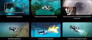 Dronă Subacvatică Profesională   100 m Adâncime | ROV Compact și Modular - imagine 5