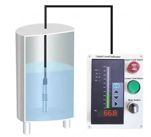 Senzor submersibil de nivel al apei cu sondă inox | Control rezervor + alarmă nivel - imagine 4