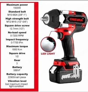 Pistol pt. desfăcut roți  - imagine 2