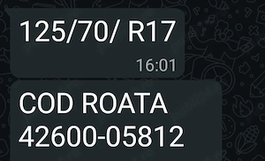 Roata rezerva slim R17 în 5 prezoane - imagine 2