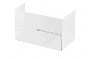 Mobilier suspendat pentru lavoar Fluminia Toledo, 60 cm, alb lucios