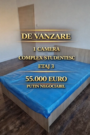 Ocazie!! Complex Studentesc | Etaj 3 | Decomandat | Amenajat Integral !!!